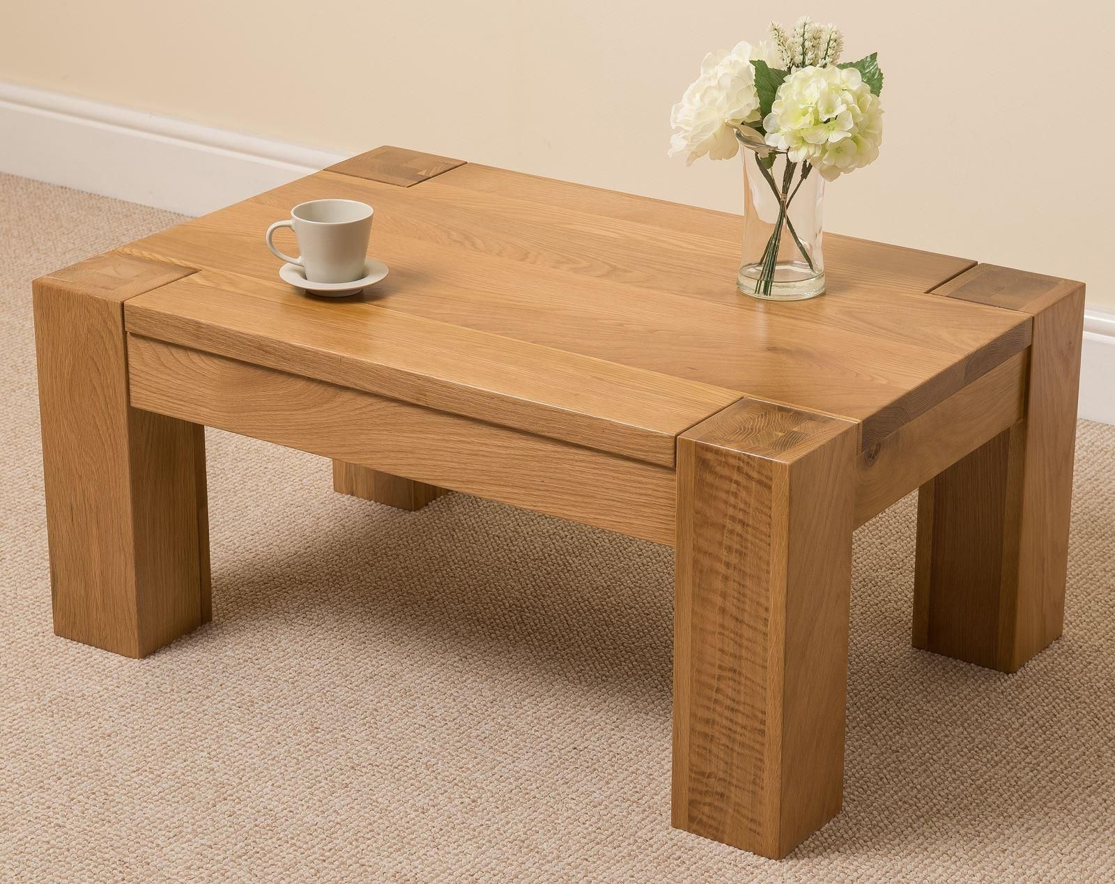 The Craftsmanship Behind Your Natural Oak Coffee Table