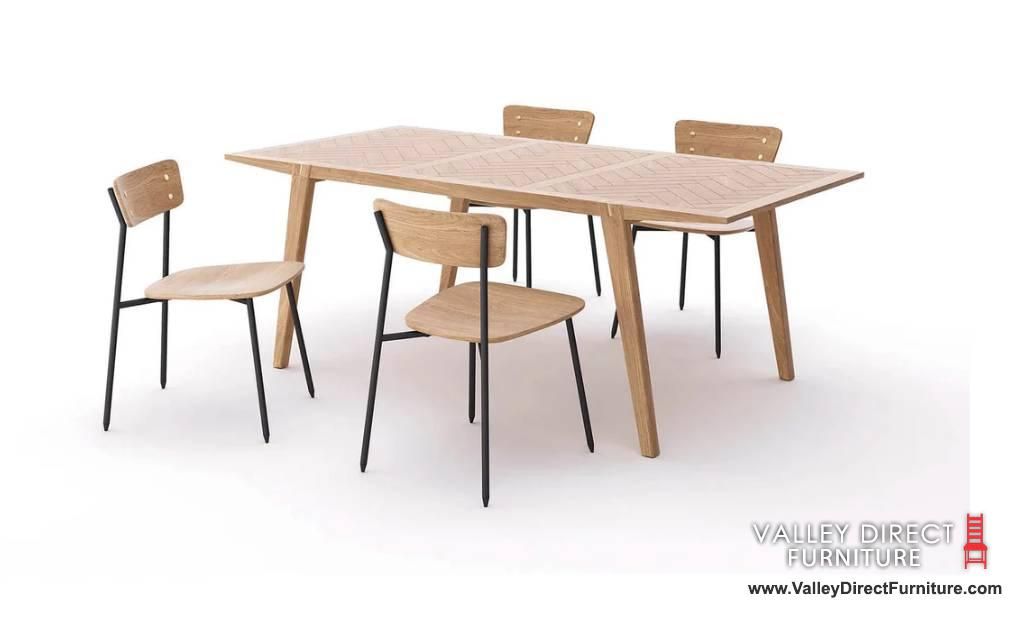 The Craftsmanship Behind the Colton Solid Oak 71″ Dining Table