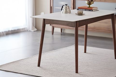 Colton Oak Wood Extendable Dining Table | Dining Room Furniture Sg ... pertaining to The Craftsmanship Behind the Colton Solid Oak 71" Dining Table
