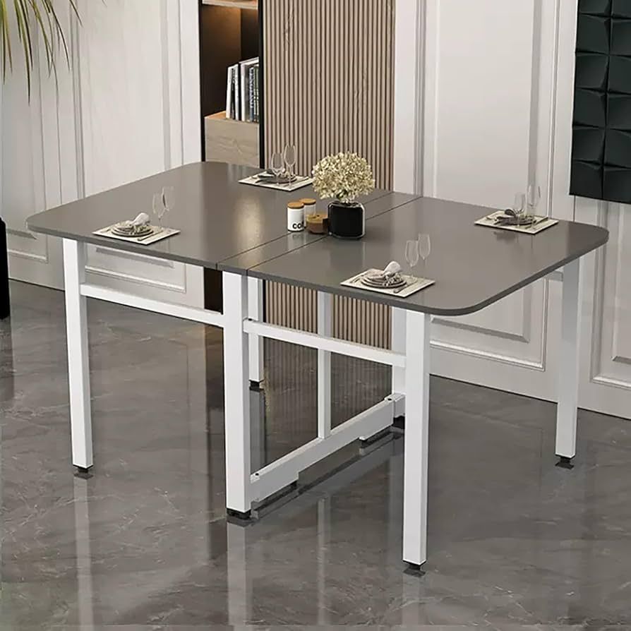Contemporary Folding Tables Contemporary Folding Dining Chairs | Foter intended for Folding Dining Table For Limited Space