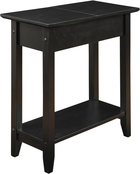 Convenience Concepts American Heritage Flip Top End Table, Espresso : Amazon.com.mx: Hogar Y Cocina intended for Convenience Concepts American Heritage Nesting End Tables In Espresso Wood