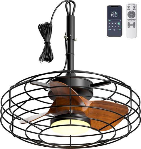 Coolbull Plug And Play Outdoor Ceiling Fans With Lights, 20'' Wet Rated ... with Maximizing outdoor living spaces with ceiling fans that have timer and remote options