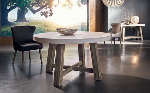 Cooper Round Dining Table with regard to Styling Your Silver Cooper Dining Table for Any Occasion