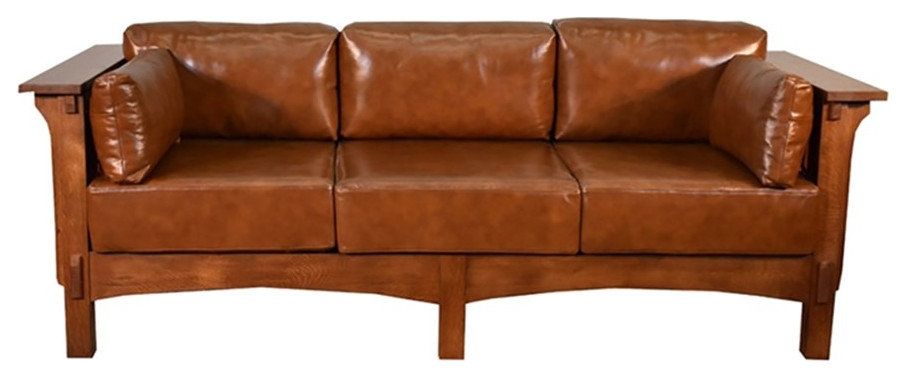 The Craftsmanship Behind the Brown/Russet Leather Sofa Your Creative Hub