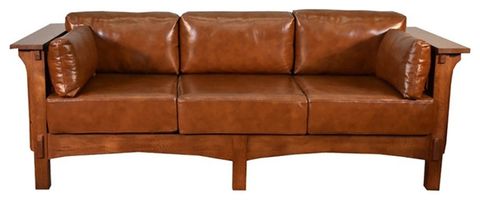 The Craftsmanship Behind the Brown/Russet Leather Sofa Your Creative Hub
