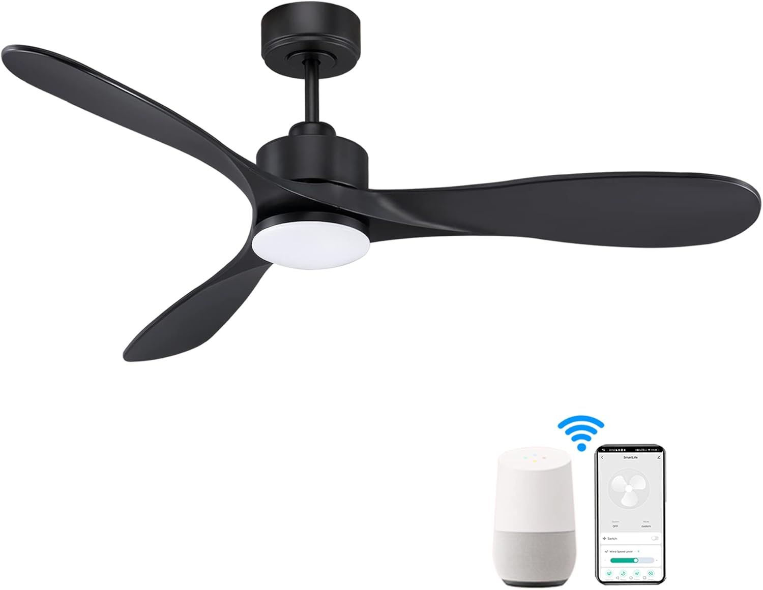 Cumilo 52“ Smart Ceiling Fans With Lights And Remote,Quiet Dc Motor ... for Designing Outdoor Spaces with Smart Ceiling Fans for Modern Homes