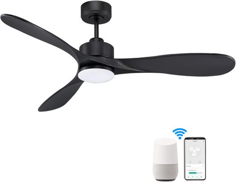Cumilo 52“ Smart Ceiling Fans With Lights And Remote,Quiet Dc Motor ... for Designing Outdoor Spaces with Smart Ceiling Fans for Modern Homes