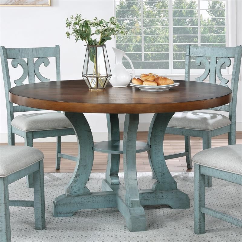 Dark Oak Wood Dining Tables for Style Meets Durability The Furniture of America Muschamp Table