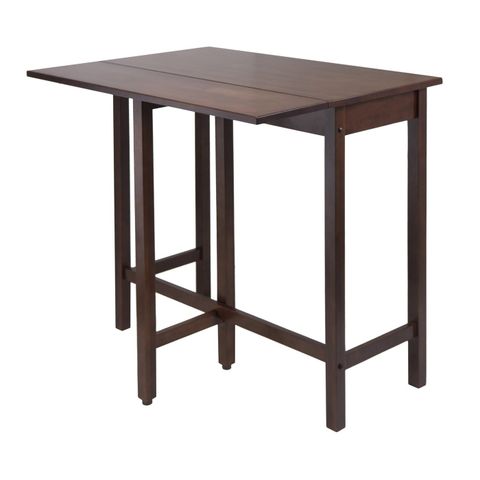 Deluxecomfort.com Winsome Wood 94149 Lynnwood Drop Leaf High Table throughout Winsome Wood Lynden Drop Leaf Dining Table