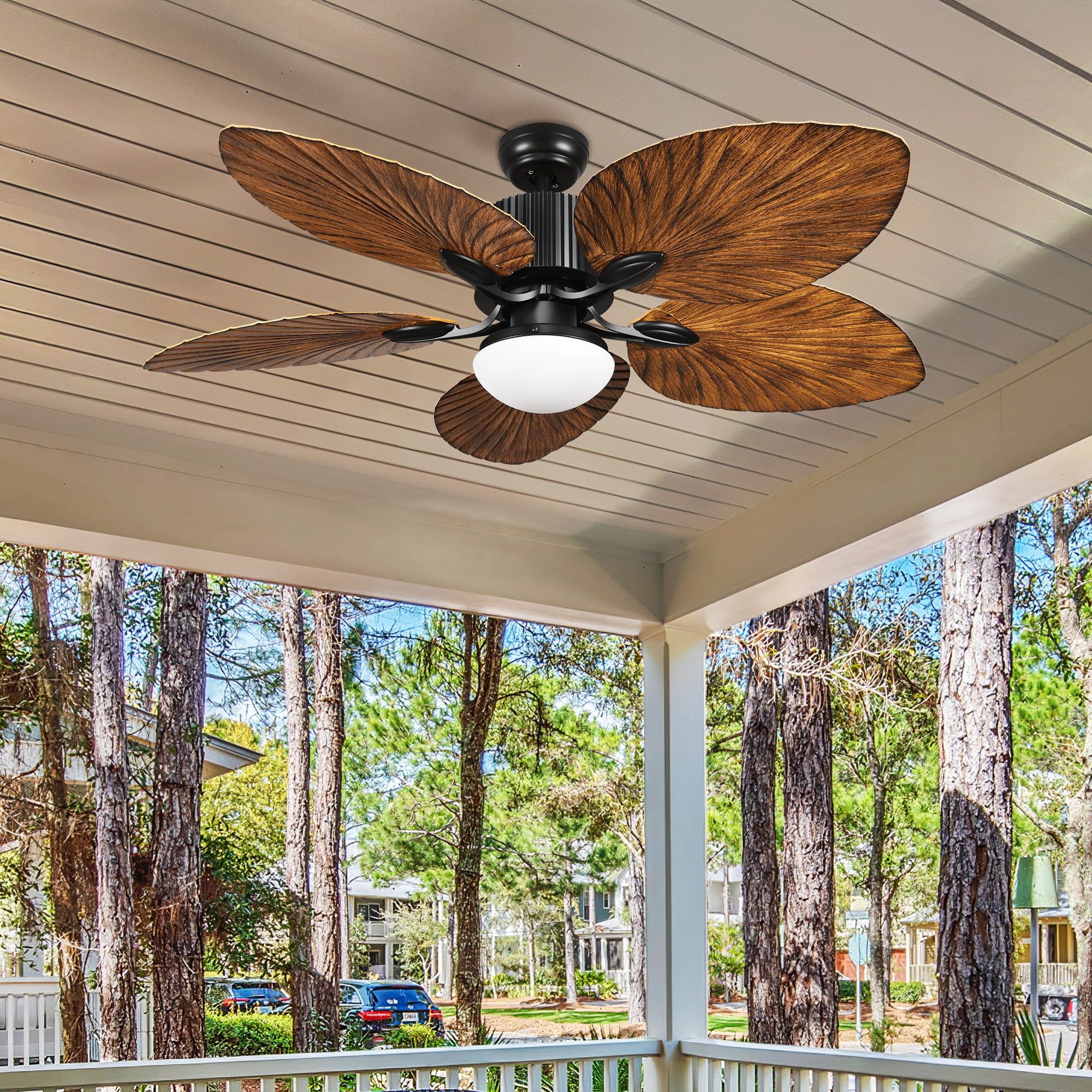 Designing Outdoor Spaces with Tropical Resort Style Ceiling Fans