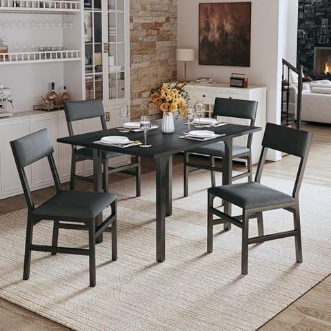 Discovering The Perfect Extendable Dining Table Set Under $800: My ... with regard to Extendable Dining Table Set For Narrow Spaces