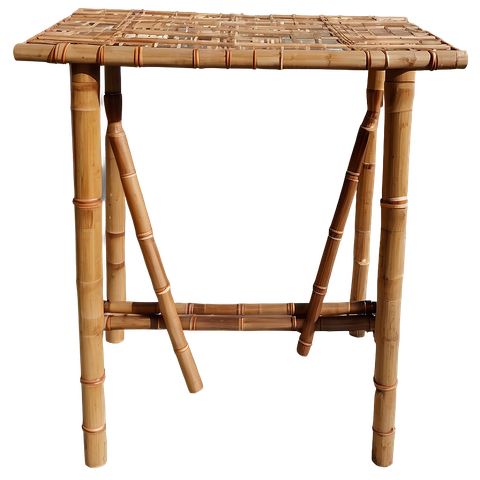 Download Eco-Friendly Bamboo Table Png Xja | Wallpapers.com with regard to Understanding the Benefits of Bamboo Dining Tables in Eco-Conscious Living