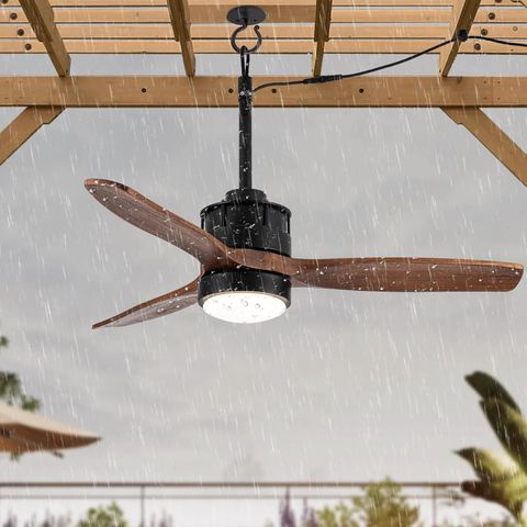 Ekiznsn 32“ Wet Rated Ceiling Fans With Lights Outdoor Hanging For ... inside Maintaining water resistant ceiling fans to extend lifespan in wet environments