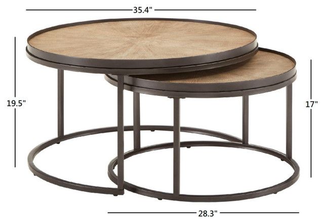 Expert Tips for Integrating the Elsie Grey Oak Nesting Coffee Table into Your Decor
