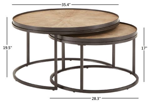 Expert Tips for Integrating the Elsie Grey Oak Nesting Coffee Table into Your Decor