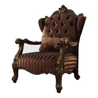 Emma Mason Signature Starboard Chair W/ 1 Pillows In Brown Velvet ... throughout Designing with the Emma Mason Starboard Bench Natural Wood Charm