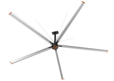 Energy Saving Gearless Hvls Fan1.5Kw Big Ceiling Fans For Warehouse Video intended for Industrial outdoor ceiling fans how to maximize energy efficiency