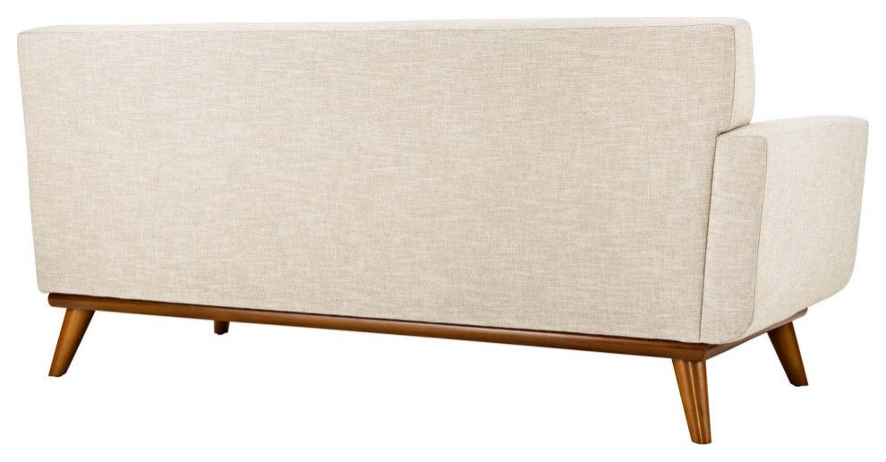 Engage Left-Arm Upholstered Fabric Loveseat - Modern - Sectional Sofas - By Modway | Houzz with Modern Contemporary Left-Arm Loveseat , Gray, Fabric