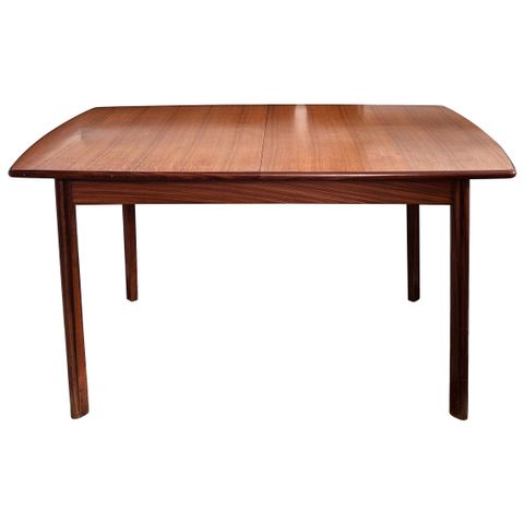 Extendable Dining Table In Teak Wood, Rectangular Design At 1Stdibs inside Maximizing space with rectangular extendable dining tables in small homes
