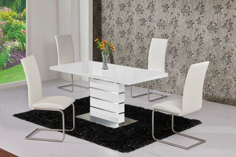 Understanding the Appeal of Contemporary White Gloss Dining Tables