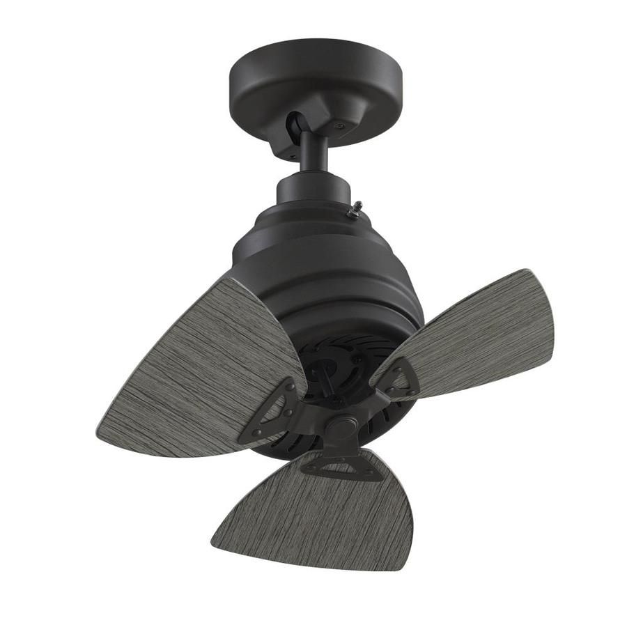 Fanimation Rotation 19-In Matte Greige Indoor/Outdoor Downrod Ceiling ... pertaining to Outdoor Ceiling Fan With Reversible Rotation