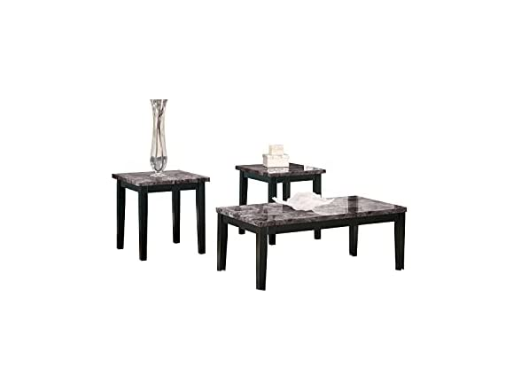 Faux Marble Top 3-Piece Table Set throughout Marble Top Table Sets Understanding Their Unique Beauty
