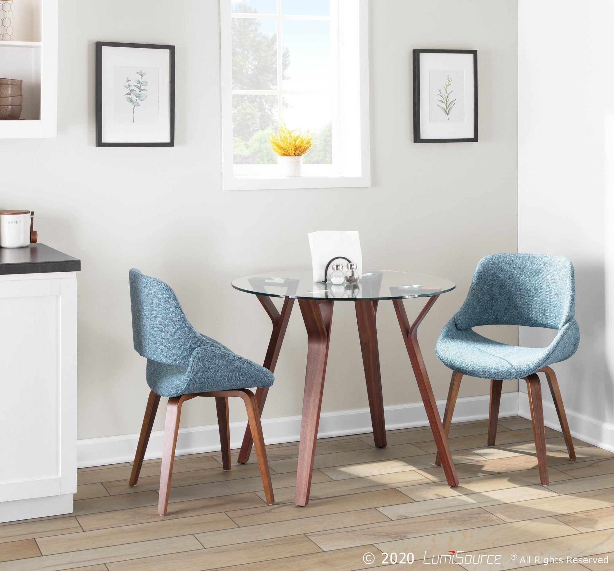 Folia Round Dinette - Midcentury - Dining Tables - By Lumisource | Houzz throughout Folia Dinette Table