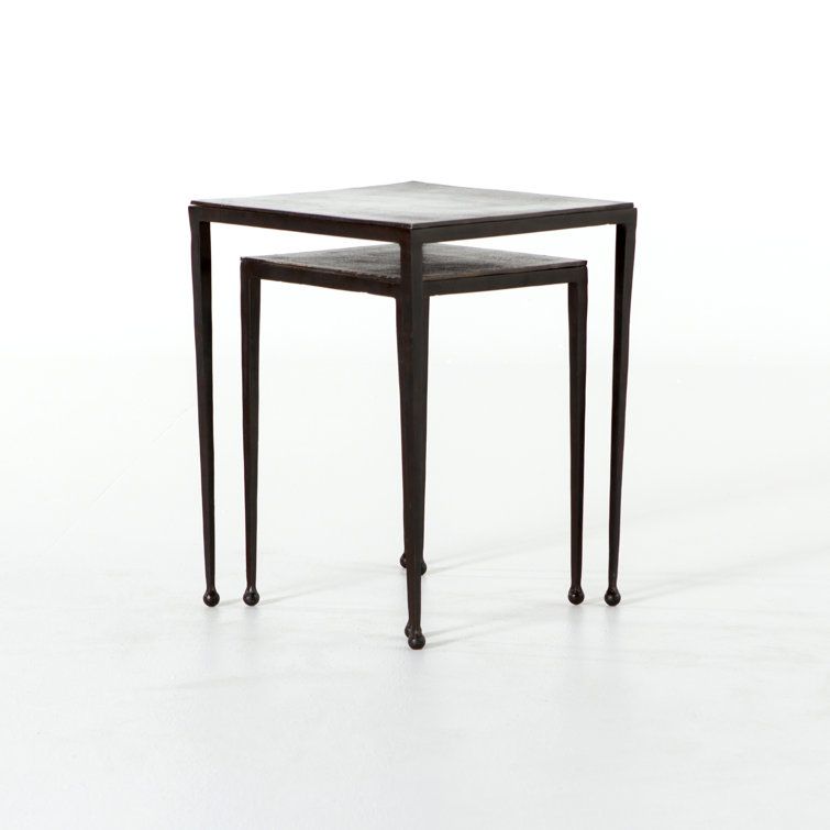 Four Hands Dalston Nesting End Table | Perigold with regard to Finding the Perfect Fit Choosing the Right Dalston Nesting End Tables for Your Needs