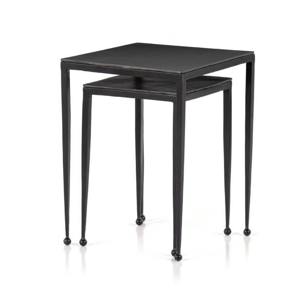 Four Hands Dalston Nesting End Table | Perigold within Finding the Perfect Fit Choosing the Right Dalston Nesting End Tables for Your Needs
