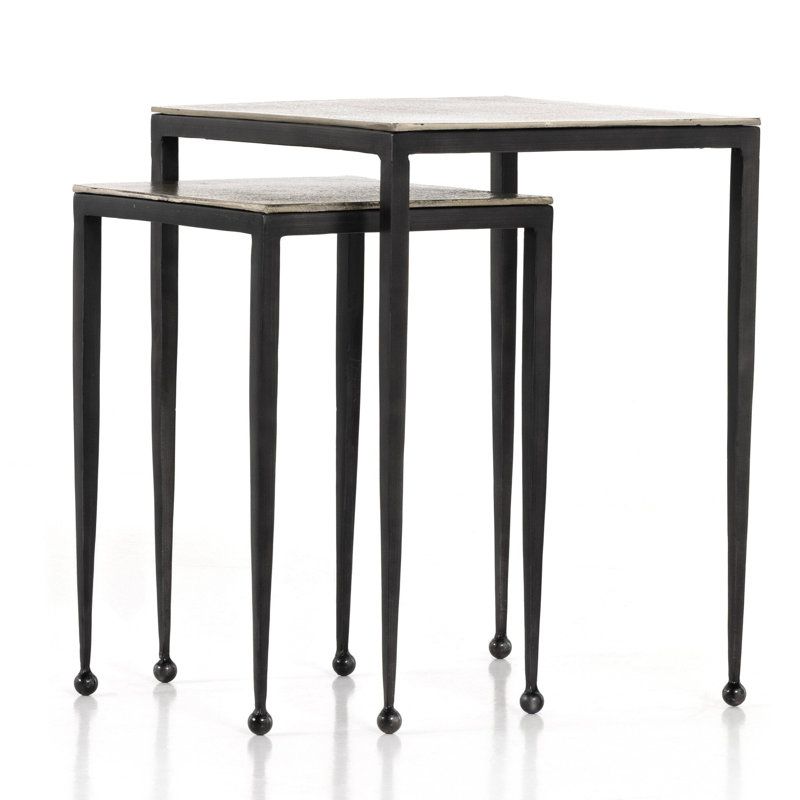 Four Hands Dalston Nesting End Table &amp; Reviews | Perigold in Finding the Perfect Fit Choosing the Right Dalston Nesting End Tables for Your Needs