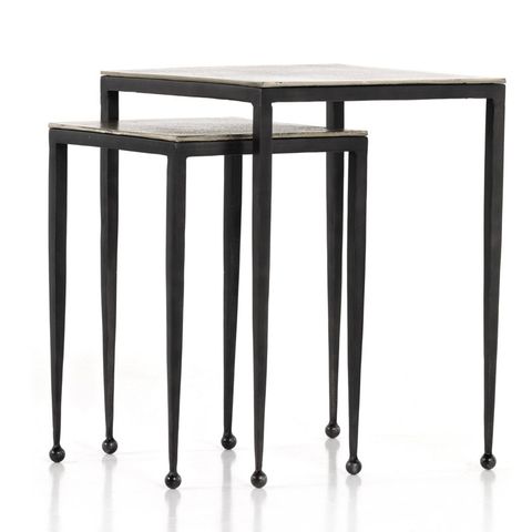 Four Hands Dalston Nesting End Table & Reviews | Perigold in Finding the Perfect Fit Choosing the Right Dalston Nesting End Tables for Your Needs
