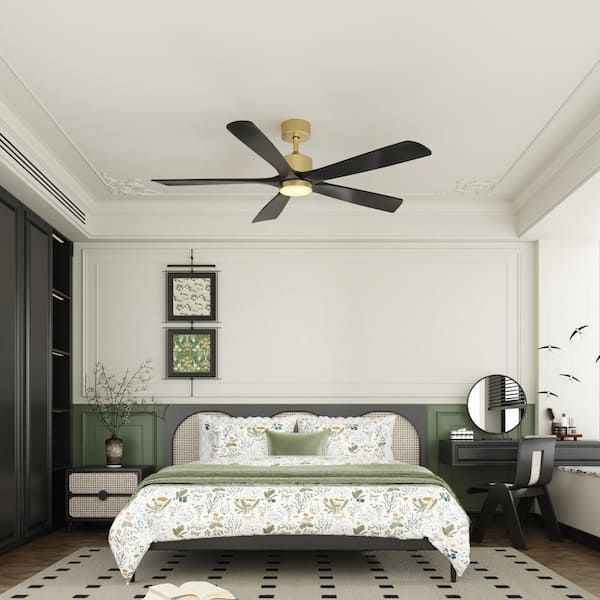 Fufu&amp;Gaga 55 In. Integrated Led Indoor/Outdoor Ceiling Fan With Light ... throughout Understanding the science behind energy efficient outdoor ceiling fan dc motors