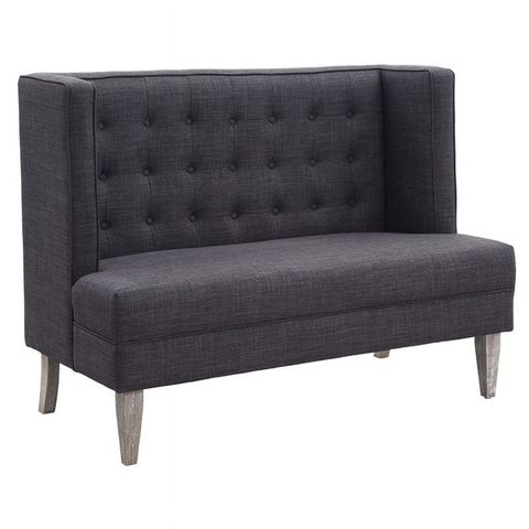 Furniture Of America Gudra Contemporary Fabric Tufted Bench In Gray ... within Unveiling the Dianne Bench A Deep Dive into its Contemporary Charm