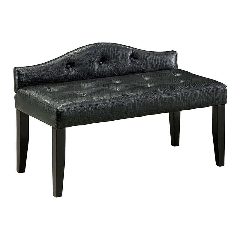 Furniture Of America Olivia Contemporary Fabric Tufted Small Bench In ... for The Comfort and Design of the Furniture of America Paz Bench