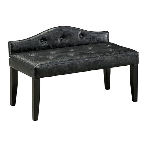 Furniture Of America Olivia Contemporary Fabric Tufted Small Bench In ... with Furniture Of America Dianne Contemporary Fabric Tufted Bench In Brown