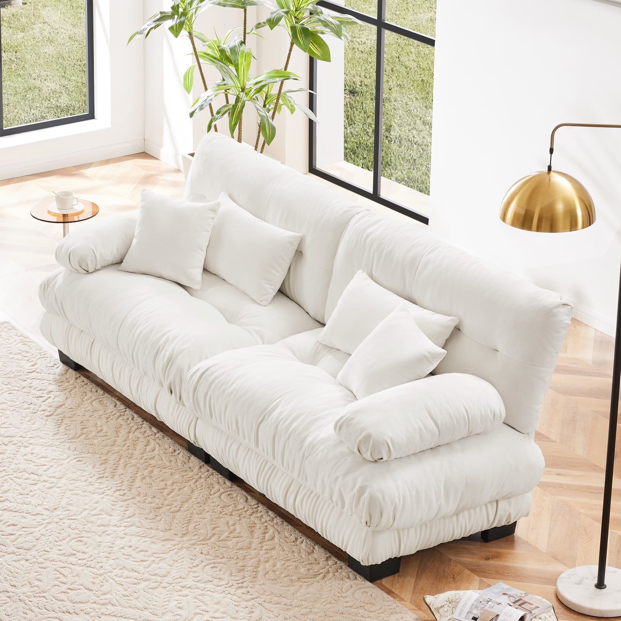 Discovering Comfort and Style The Gewnee Chenille Two-Seater Sofa