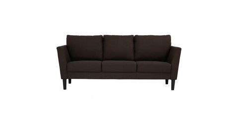 Ghibli 3 Seater Sofa (Fabric Dark Brown) | Furniture & Home Décor ... with Espresso, Raw Dark Brown Furniture S/3