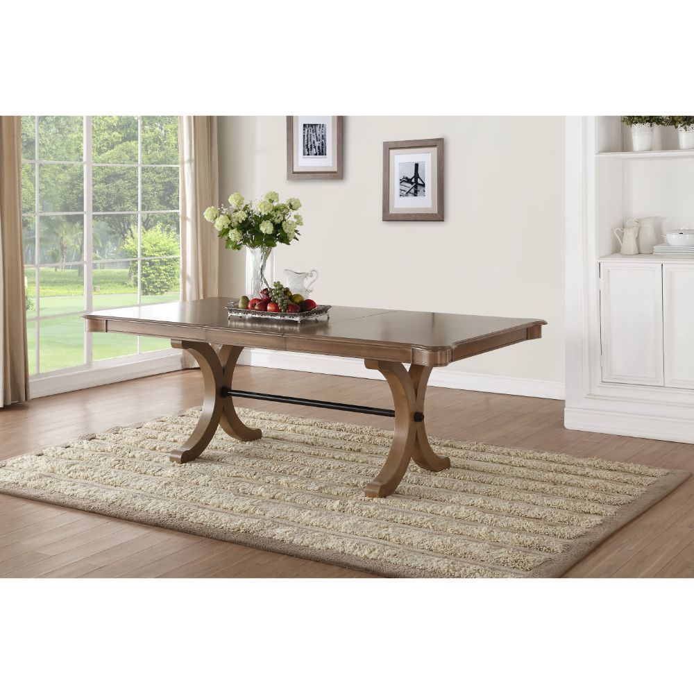 Understanding the Craftsmanship of the ACME Harald Dining Table Gray Oak