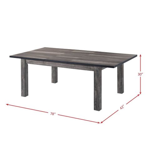 Grayson Extendable Dining Table Gray Oak – Picket House Furnishings ... in Picket House Furnishings Grayson Extendable Dining Table In Gray Oak