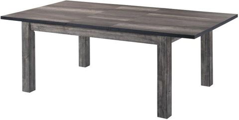 Grayson Grey Oak Extendable Rectangular Dining Table By Picket House ... in Craftsmanship and Style The Picket House Furnishings Grayson Extendable Dining Table