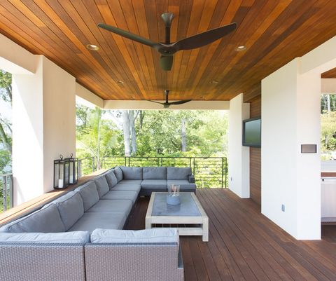 Haiku Ceiling Fans - Contemporary - Patio - Louisville - By Big Ass Fans in Ceiling Fan For Outdoor Lounge Design