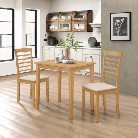 Hallowood Furniture Ledbury Small Solid Wooden Dining Table & Chairs ... throughout Small Dining Table With 2 Chairs Set