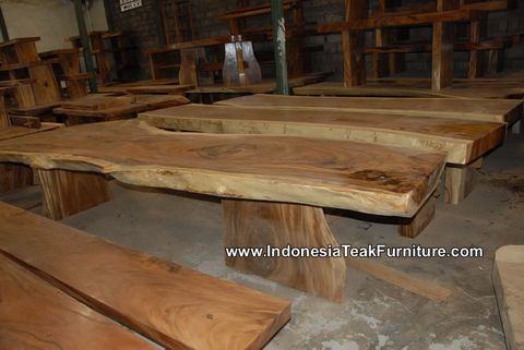 Hardwood Dining Table Furniture From Indonesia Solid Wood Dining Table ... in How to Choose an Affordable Solid Wood Dining Table That Lasts