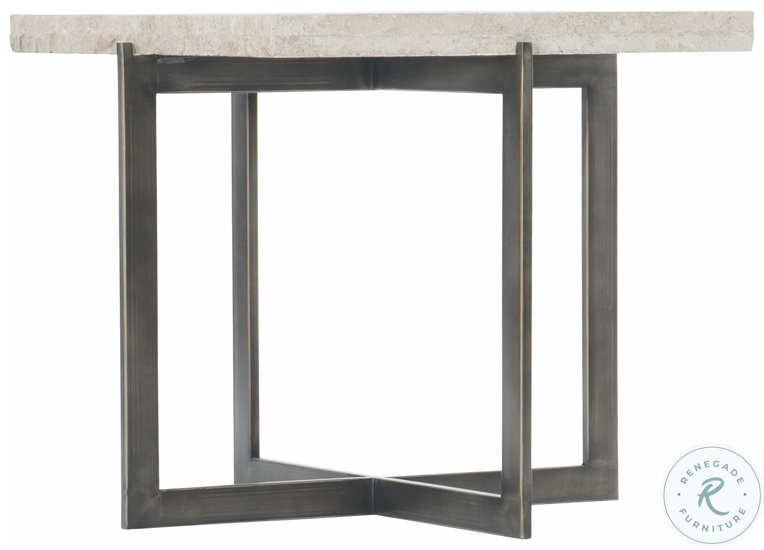 Hathaway Bronze Metal Bunching Square Cocktail Table From Bernhardt ... within The Art of Pairing Alexia Bunching Cocktails Carrara White with Antique Bronze Accents