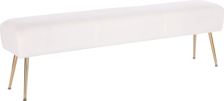 Hcd O'donell Linen Bench - Shopstyle intended for O'Donell PU Bench Innovations What Experts Are Saying