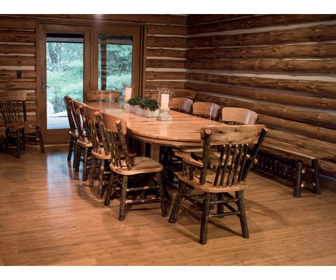 Hickory Large Dining Room Collection | The Wood Carte Queensbury, Ny in The Art of Dining Room Table Placement and Design