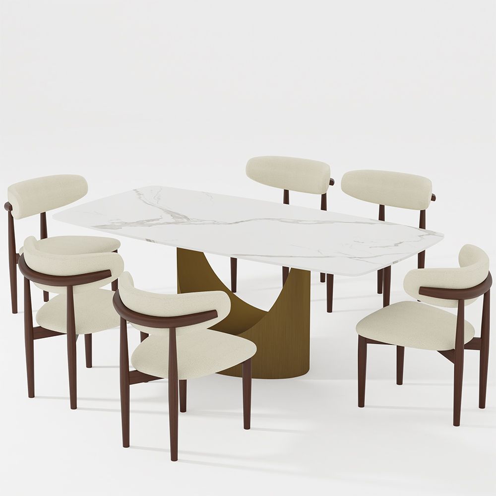 Hobart Modern Minimalist Dining Table Set For 4/6/8 with Designing small spaces: How to choose the perfect minimalist dining table for apartment living