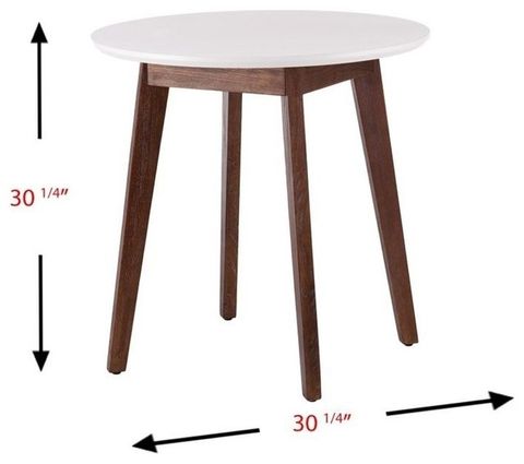 Holly & Martin Oden Dining Table In White - Midcentury - Dining Tables ... with regard to Discovering the Versatility of the Holly & Martin Oden Dining Table in White