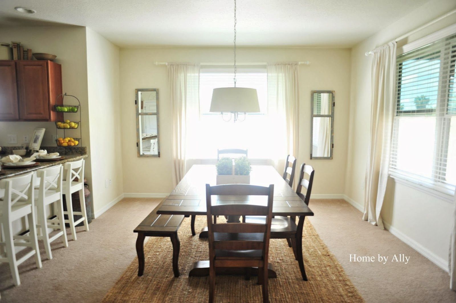 Home By Ally: The Quest For A New Dining Table &amp; Some Of My Favorites In The Search in Ally Dining Table