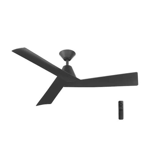 Home Decorators Collection Easton 52 In. Indoor/Outdoor Matte Black ... regarding How to Select a Durable Outdoor Ceiling Fan That Handles Harsh Weather Conditions